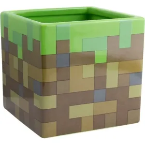 Minecraft: Grass Block - stojánek na psací potřeby