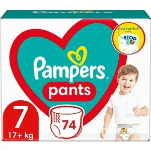 PAMPERS Pants  vel. 7 (74 ks) – Mega Pack