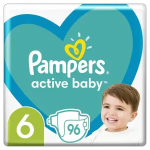 PAMPERS Active Baby vel.  6 (96 ks) - měsíční balení