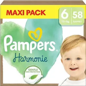 PAMPERS Harmonie Baby vel. 6 (58 ks)