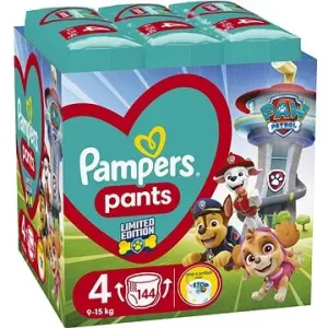 PAMPERS Active Baby Pants Paw Patrol vel. 4 (144 ks) #4922829