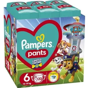 PAMPERS Active Baby Pants Paw Patrol vel. 6 (120 ks) #4922832