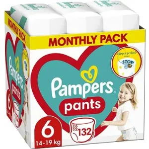 PAMPERS Pants vel. 6 (132 ks) – měsíční zásoba