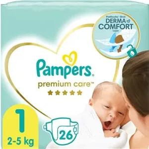PAMPERS Premium Care Newborn vel. 1 (26 ks)