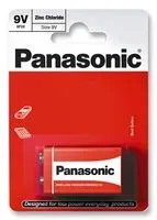 Panasonic 6F22Rel/1Bp Battery, Zinc Carbon, Pp3