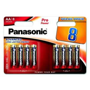 Alkalické baterie Panasonic Pro Power AA #604435