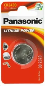 PANASONIC Lithiová baterie (knoflíková) CR-2430EL/1B 3V (Blistr 1ks)