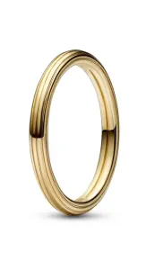 Pandora Minimalistický pozlacený prsten Shine Me 169591C00 50 mm