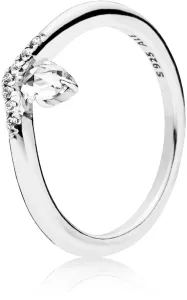 Pandora Stříbrný prsten s kamínky 197790CZ 52 mm