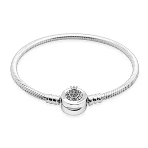 Pandora Luxusní stříbrný náramek 599046C01 21 cm