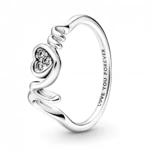 PANDORA dámský prsten Maminka se zirkony 191149C01 #4894938