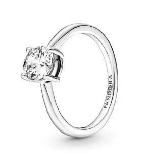PANDORA prsten Zářivý solitér 190052C01