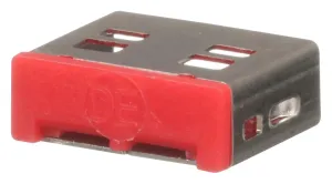 Panduit Skusba-V Usb Blockout Device, Type A, Red