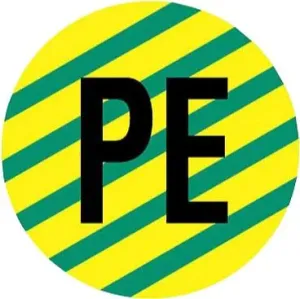 Panduit Pess-A-Pe Pre Prntd Label, 12.5Mm, Pet Adhesive