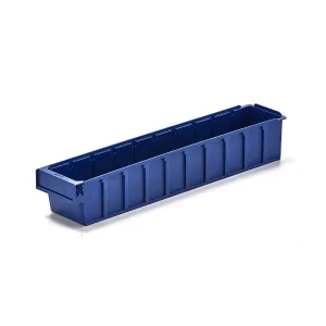 Plastový box DETAIL, 600x115x100 mm, modrý #4621757