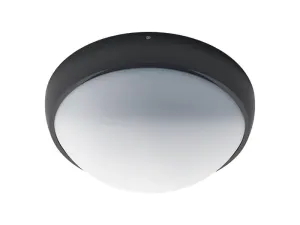 Panlux SATURN LED přisazené svítidlo 15W, černá - Neutrální bílá