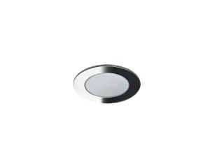 Panlux Pevný LED podhled SPOTLIGHT IP65 ROUND bodovka, stříbrná - Neutrální bílá PN14300023