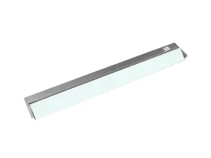 Panlux VERSA LED výklopné nábytkové svítidlo s vypínačem pod kuchyňskou linku  10W, stříbrná - Studená bílá PN11200009
