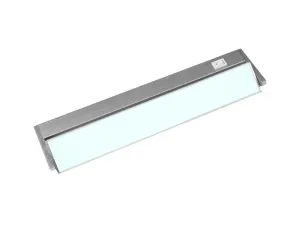 Panlux VERSA LED výklopné nábytkové svítidlo s vypínačem pod kuchyňskou linku  5W, stříbrná - Studená bílá PN11200007