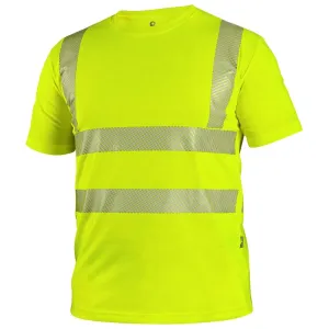 Canis (CXS) Pánské reflexní tričko CXS BANGOR - Žlutá | L