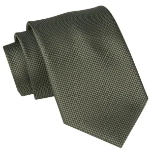 Zelená pánská kravata v trendy designu
