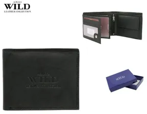 Kožená černá peněženka Always Wild