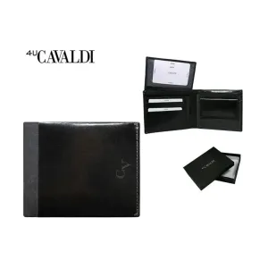 Moderní černá peněženka Cavaldi