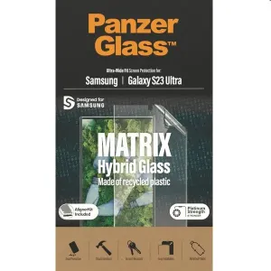 Ochranné sklo PanzerGlass Matrix UWF AB FP wA pro Samsung Galaxy S23 Ultra, černé
