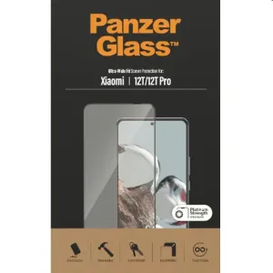 Ochranné sklo PanzerGlass UWF AB pro Xiaomi 12T Pro/12T, černé