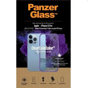 Pouzdro PanzerGlass ClearCaseColor AB pro Apple iPhone 13 Pro, fialové