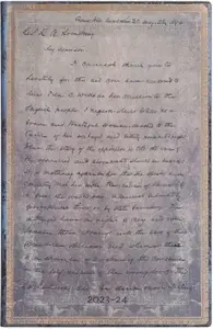 Diář Paperblanks 18M 2024 Frederick Douglass, Letter for Civil Rights Maxi VER