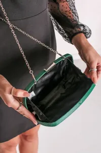 Zelená společenská kabelka Aramy