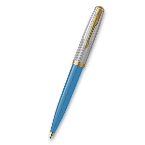 Kuličkové pero Parker 51 Premium Turquoise GT 1502/6269080 + 5 let záruka, pojištění a dárek ZDARMA