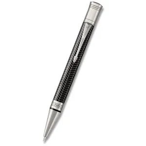 Kuličkové pero Parker Duofold Prestige Black Chevron 1502/8245414 + 5 let záruka, pojištění a dárek ZDARMA