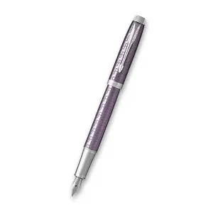 Plnicí pero Parker IM Premium Dark Violet CT 1502/313163 - hrot F (slabý) + 5 let záruka, pojištění a dárek ZDARMA