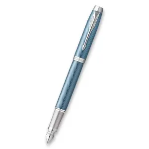 Plnicí pero Parker IM Premium Blue Grey CT 1502/314365 - hrot F (slabý) + 5 let záruka, pojištění a dárek ZDARMA