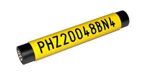Partex PHZF20191BN4, plochá, žlutá 50 m, PHZ smršťovací bužírka certifikovaná