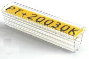 Partex PT+02030K návlečka 30mm, 500ks, (1,3 3,0 mm), PT průsvitné pouzdro na štítky
