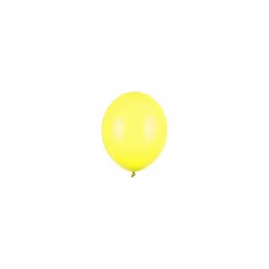 SB5P-084 Party Deco Eko mini pastelové balóny - 12cm, 10ks Žlutá
