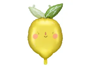 PartyDeco Fóliový balón - Citron