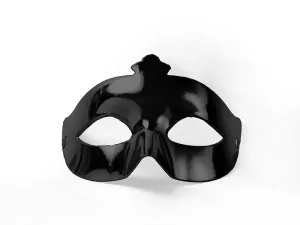 PartyDeco Párty maska - černá