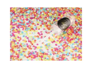 PartyDeco Malé vystřelovací konfety mix barev #3987921