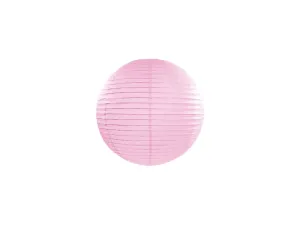 PartyDeco Kulatý papírový lampion růžový 20 cm #504074