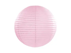 Partydeco Kulatý papírový lampion - růžový 25 cm