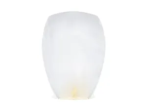 PartyDeco Létající lampion - bílý 37 x 53 x 95cm