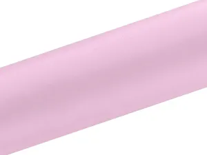 PartyDeco Satén světle růžový 16cm x 9m