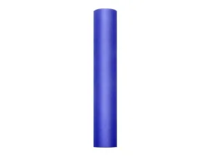 PartyDeco Tyl hladký - modrý 0,3x9m