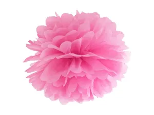 PartyDeco Pompom ve tvaru růžového květu 35 cm