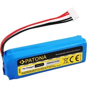 PATONA baterie pro reproduktor JBL Charge 3 /2016+/ 6000mAh 3,7V Li-Pol GSP1029102A