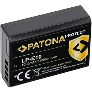 PATONA pro Canon LP-E10 1020mAh Li-Ion Protect